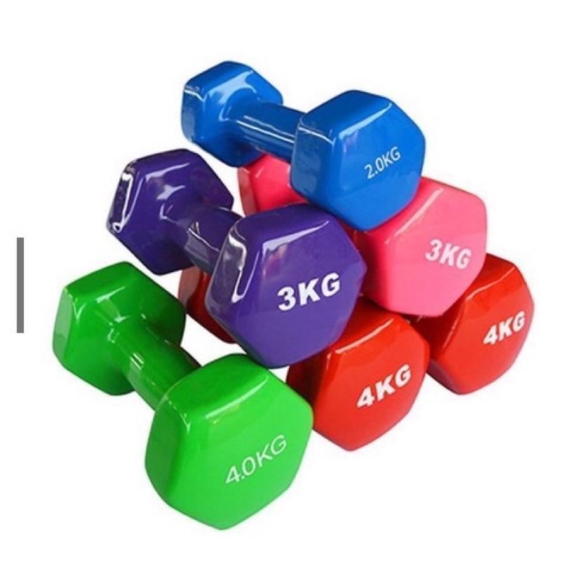 Tạ vinsa 3kg/1 tạ phù hợp cho các phòng tập và tập gym tại nhà