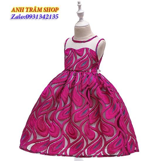 Đầm bé gái từ 12kg đến 35kg dành cho bé đi tiệc_ diễn văn nghệ at109