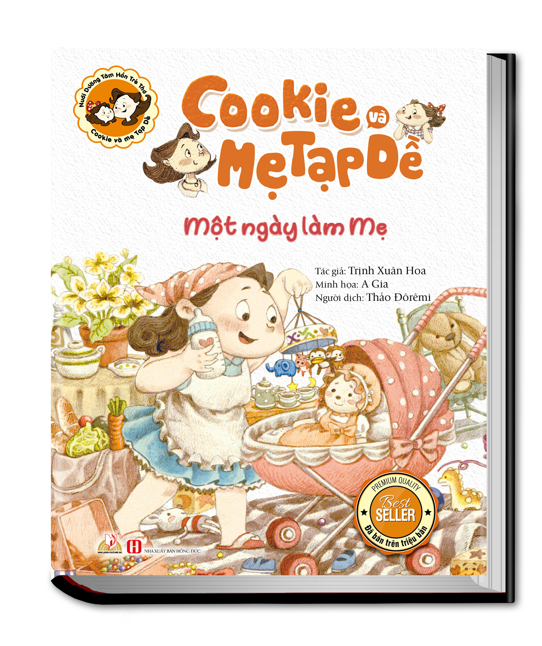 Combo 3 Cuốn Cookie Và Mẹ Tạp Dề - Đôi Găng Tay Đen Của Bố ,Một Ngày Làm Mẹ & Bà Ngoại Biến Thành Thiên Thần