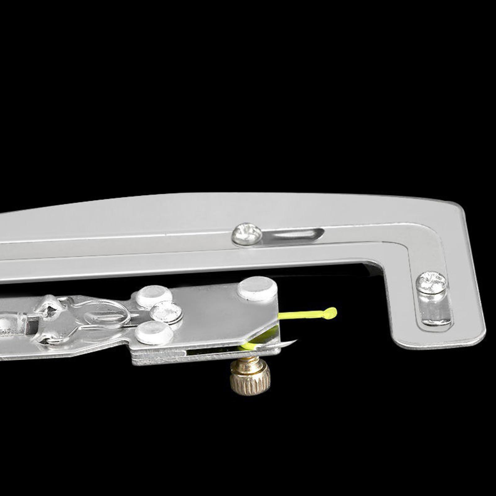 Fishing Hook Knot Tier Machine Stainless Steel Durable Practical Fishing Wire Tying Tool Fishing Hook Line Tying for Carp Fishing Supplies