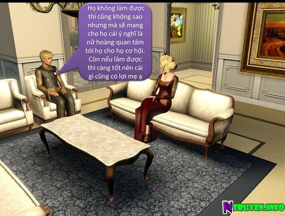 truyện sims - hoàng tử ơi ngươi ở đâu! chapter 4 8