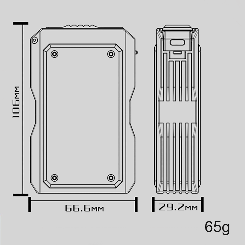 Bật Lửa Điện Kiêm Hộp Đựng Thuốc 20 Điếu Focus YH123 - Sạc Điện