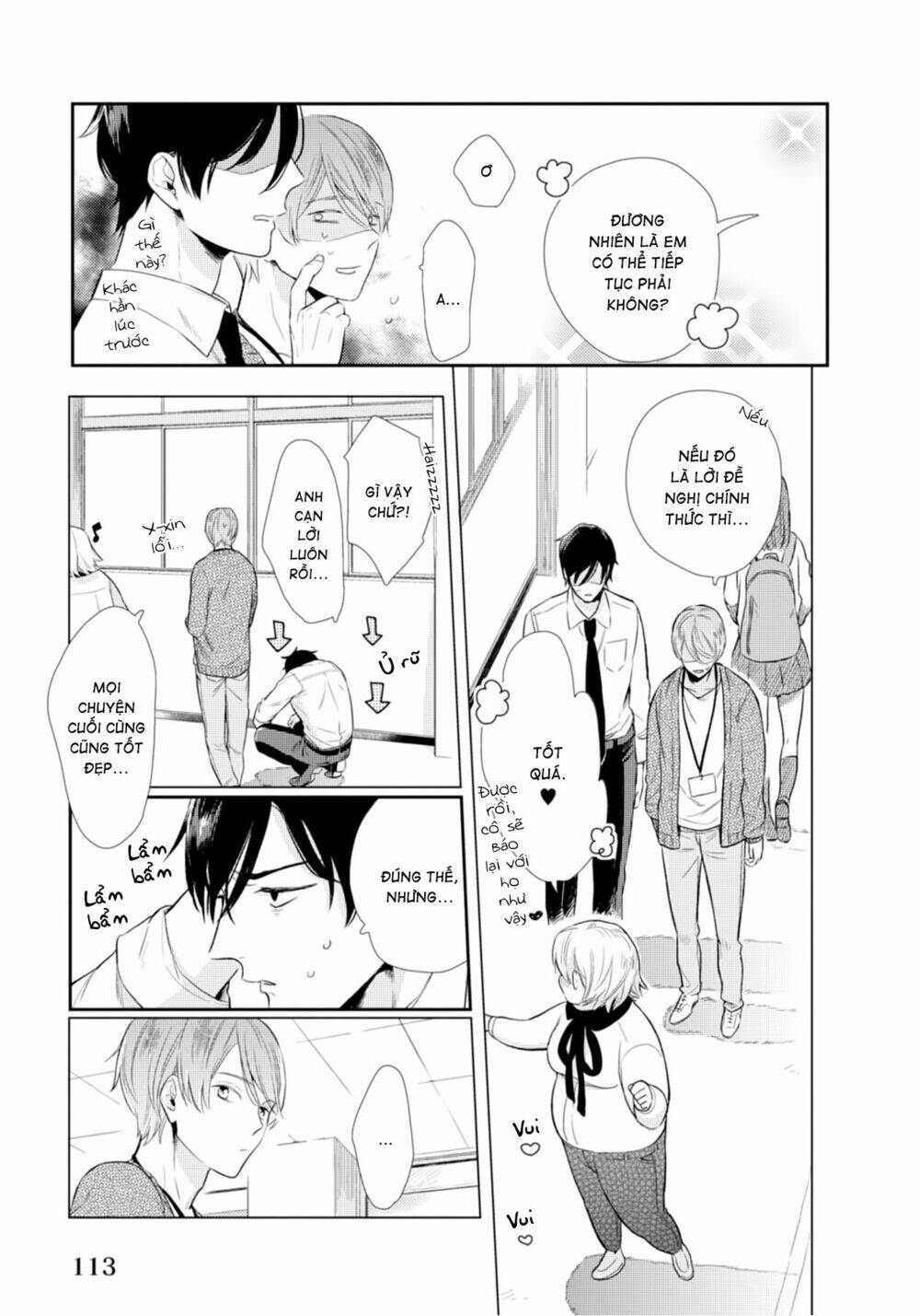 thêu dệt viễn cảnh tình yêu chapter 3 42