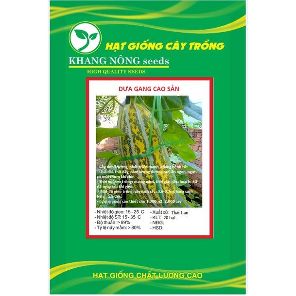 Hạt giống dưa gang cao sản F1 KNS3298 - Gói 20 hạt