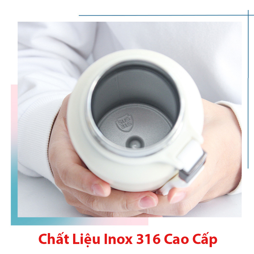 Bình Giữ Nhiệt Cao Cấp Inox 316 Dung Tích 1000ml Có Lõi Lọc Trà Giữ Nhiệt 8 Tới 12 Tiếng ( Tặng Kèm Phụ Kiện )