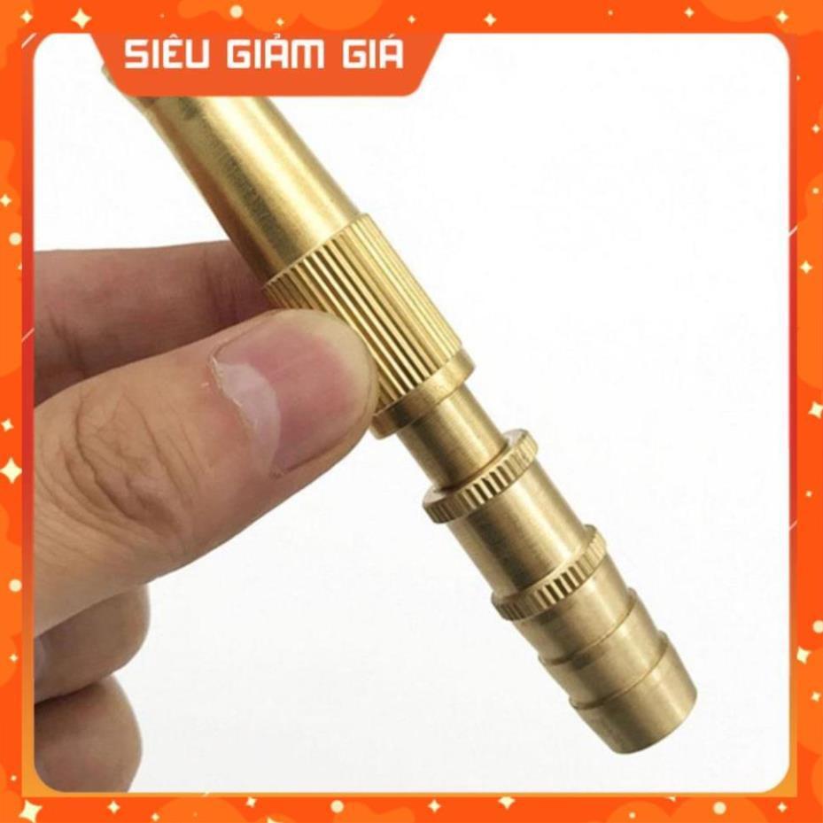 Đầu vòi xịt nước tăng áp đa năng Vòi phun tăng áp bằng đồng tưới cây - rửa xe cực mạnh - 3 chế độ 206587