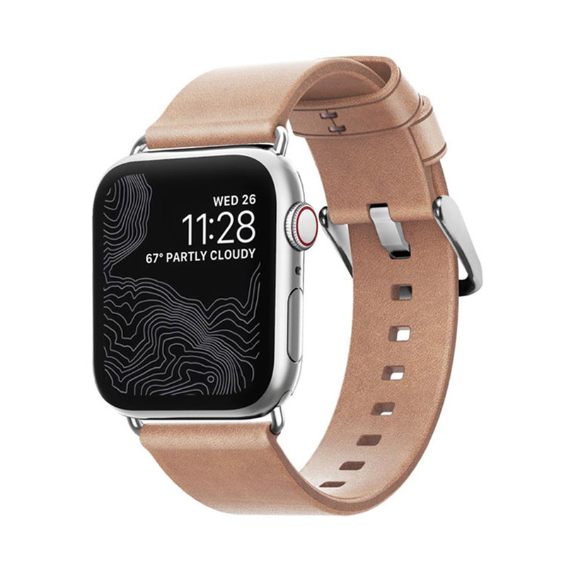 Dây Apple Watch NOMAD Modern Strap Leather 40mm/38mm - Hàng Nhập Khẩu