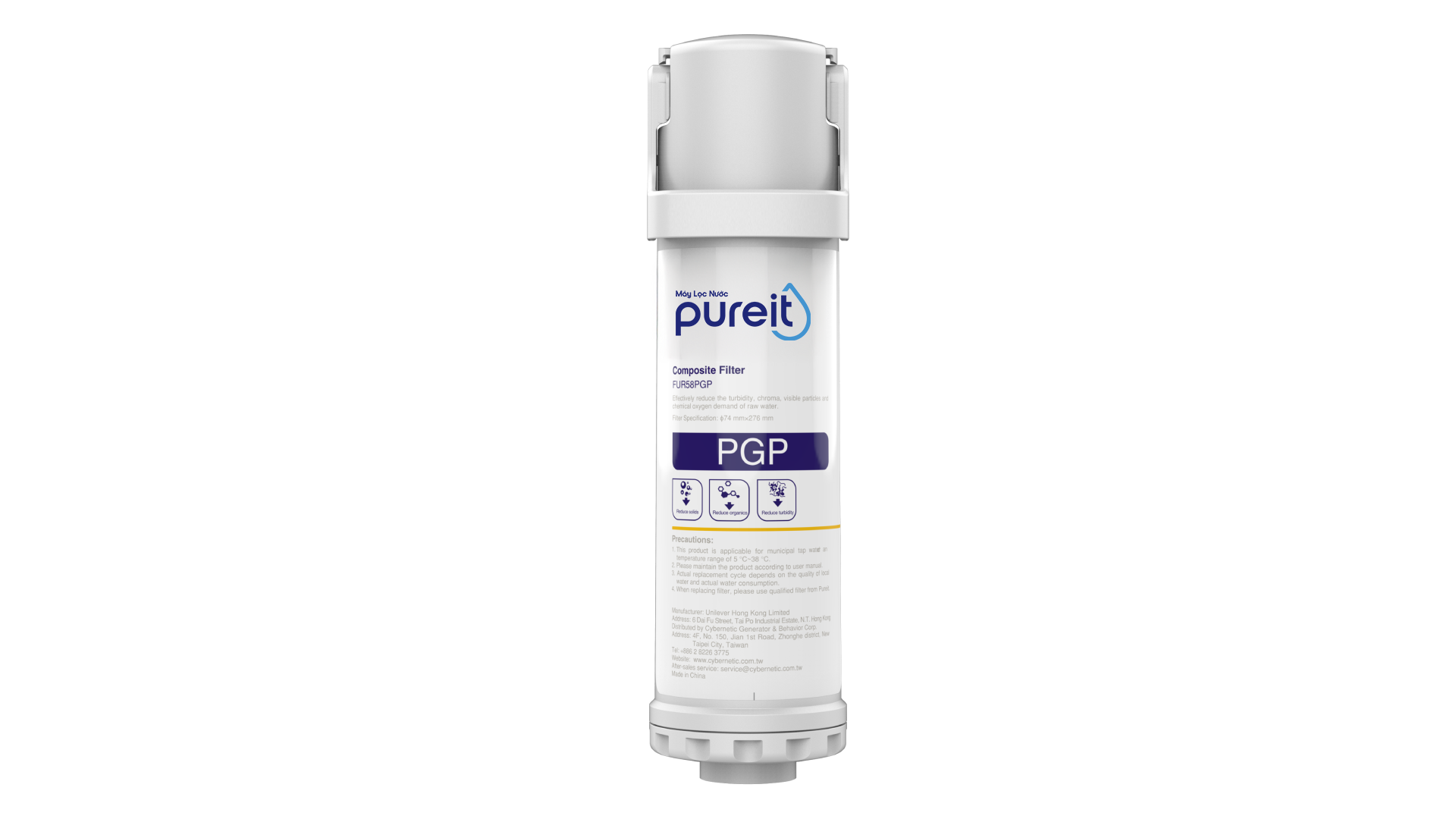 Lõi Lọc PGP Pureit Delica UR5840 Âm Tủ Bếp (DIY), Hàng Chính Hãng