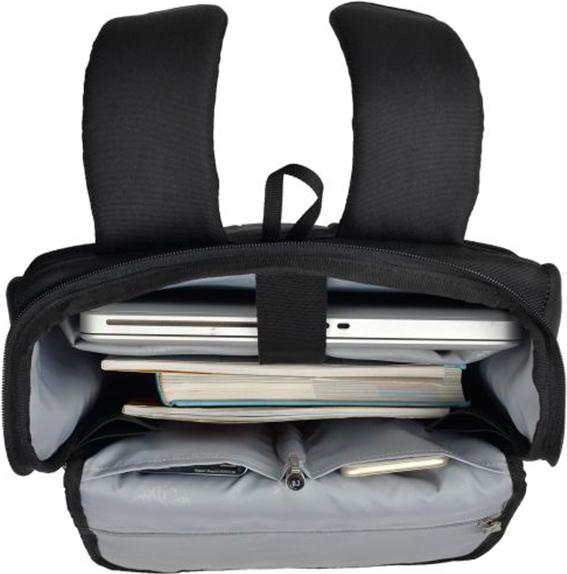 Balo laptop 15.6 inch Mikkor Lewie Backpack Black