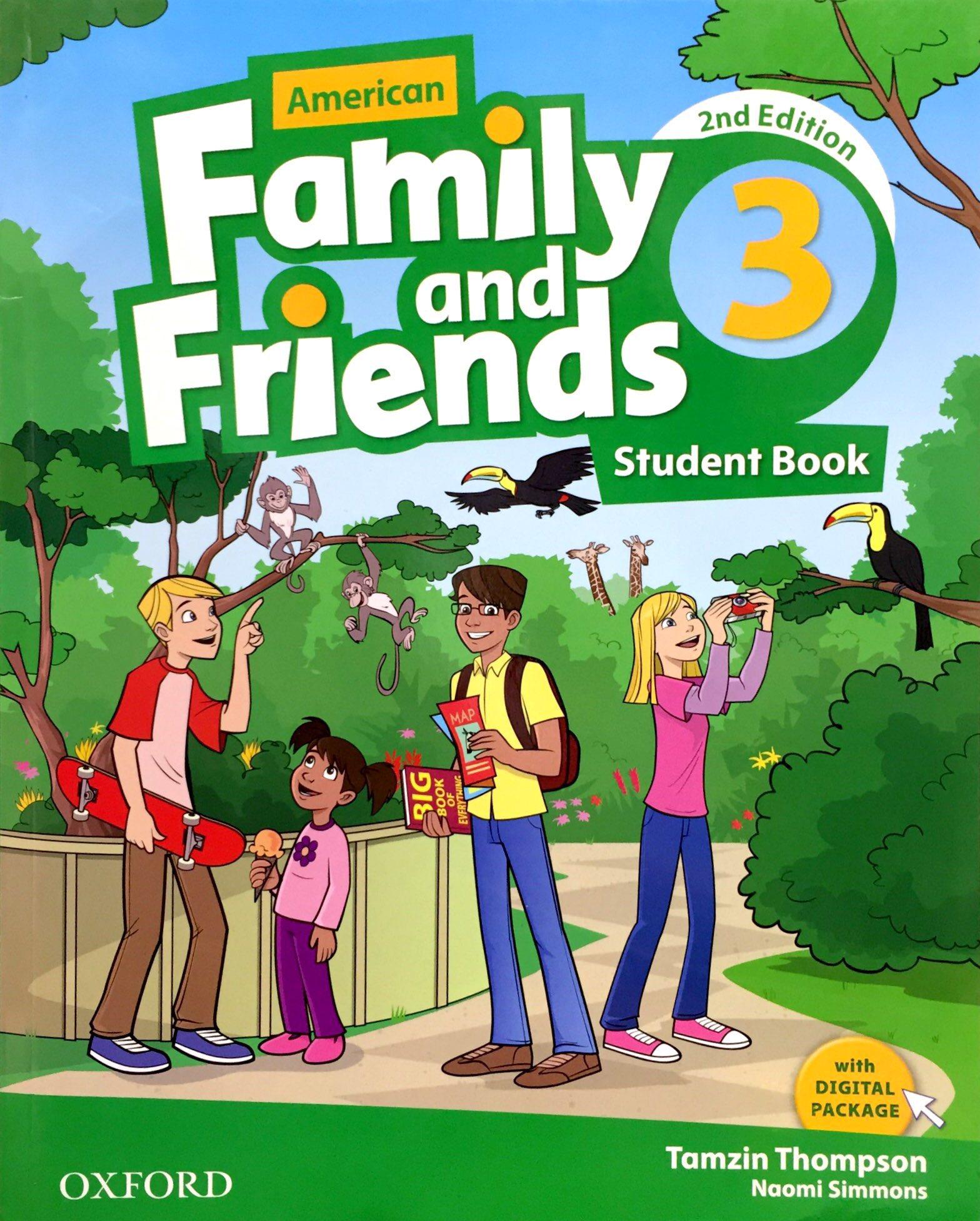 American Family And Friends 3 Student Book With Digital Package 2Nd Edition