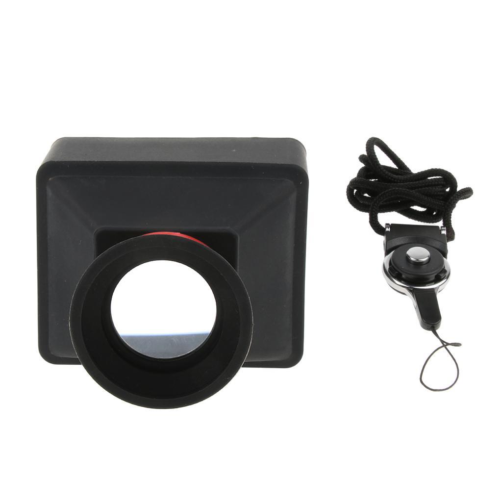 For DSLR Camera Viewfinder 3X 3.2 Inch LCD Screen