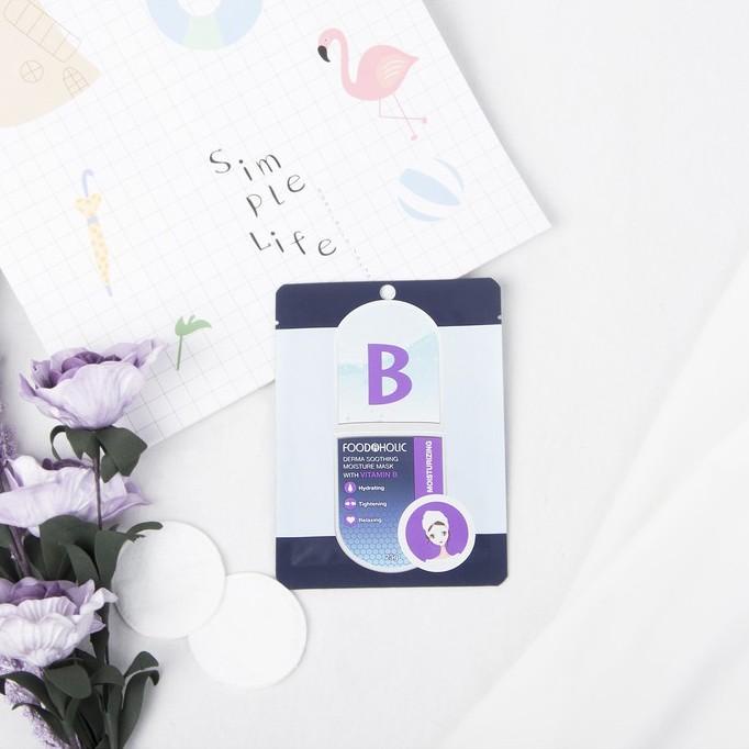Mặt Nạ FOODAHOLIC Vitamin B Dưỡng Ẩm, Se Lỗ Chân Lông 23g - Sản Phẩm Chính Hãng Tại Zitore
