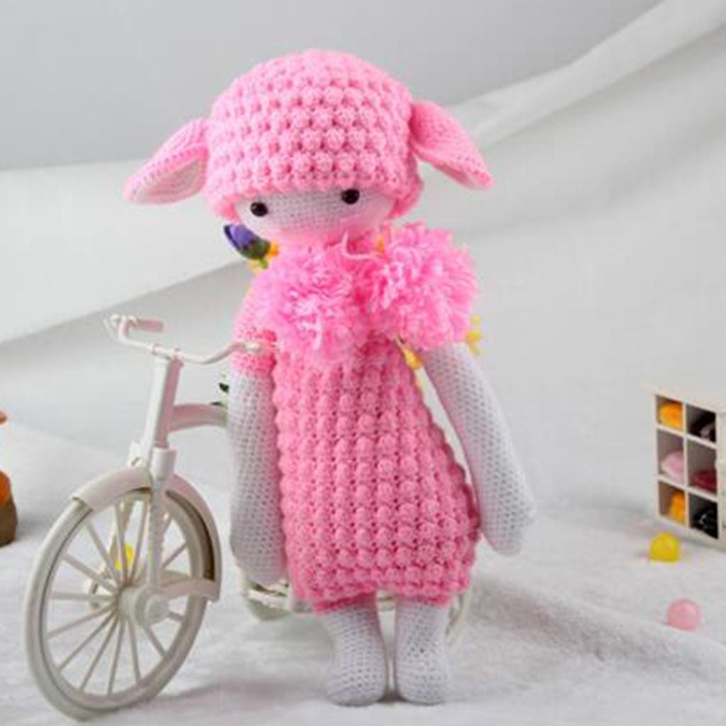 Lamb Doll Crochet Kit Crochet Characters For Beginners DIY Kit Stuffed Toy