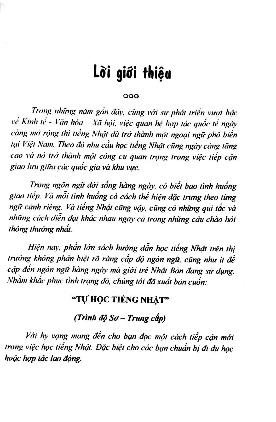Sách Tự Học Tiếng Nhật
