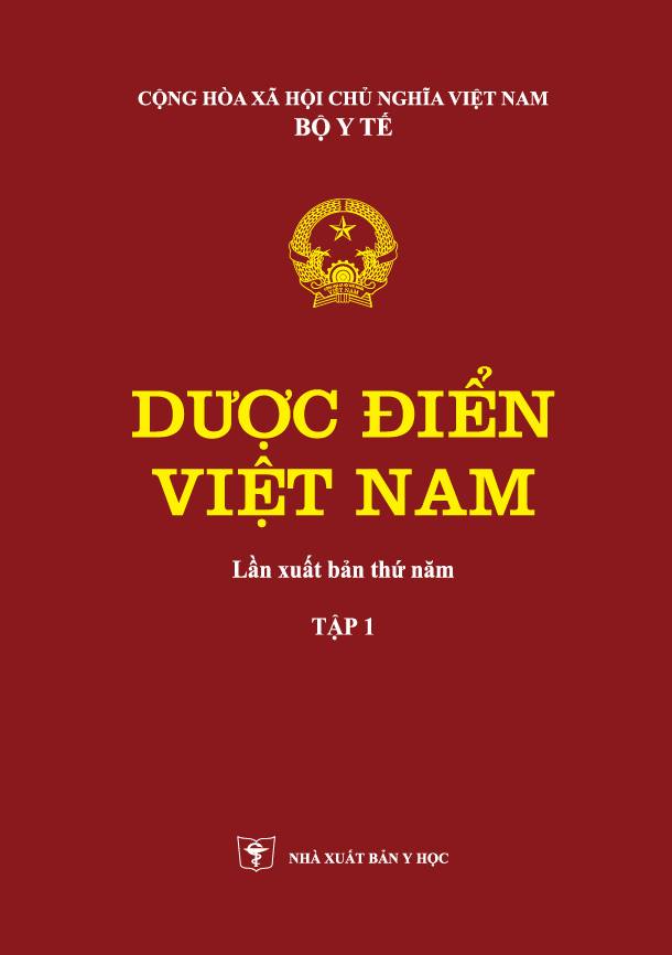 Dược Điển Việt Nam 5 (Tập 1 + Tập 2)