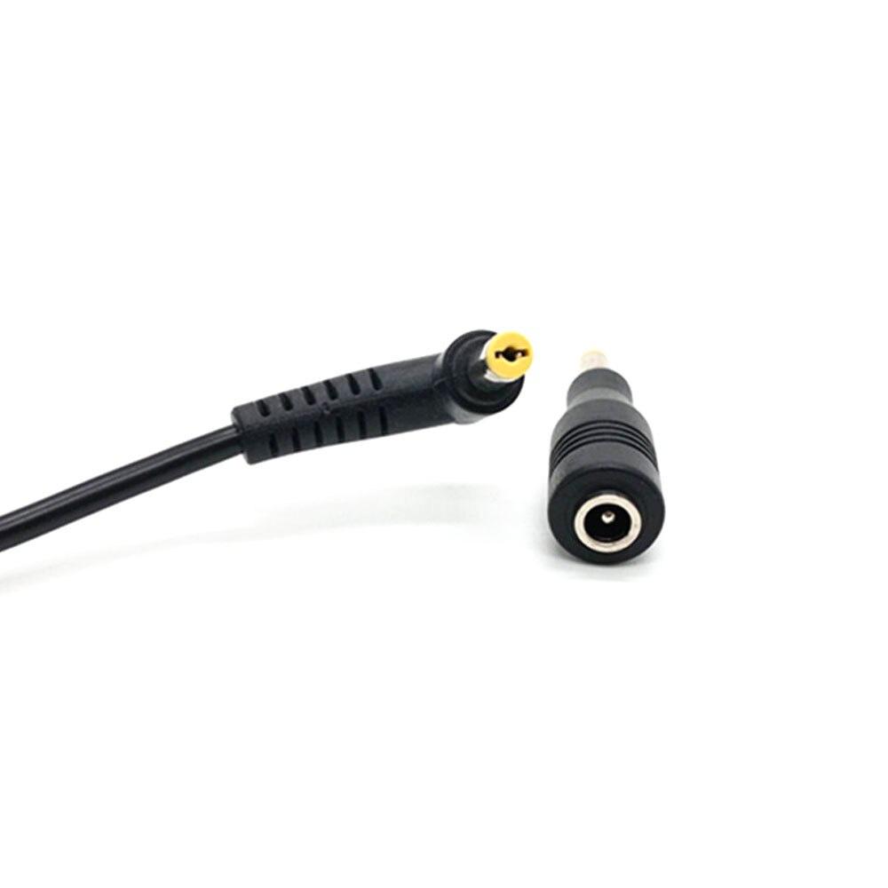 For Acer laptop power supply 5.5*1.7mm interface female head to 5.5*2.1mm male head DC plug adapter cable 5.5*1.7 to 5.5*2.1