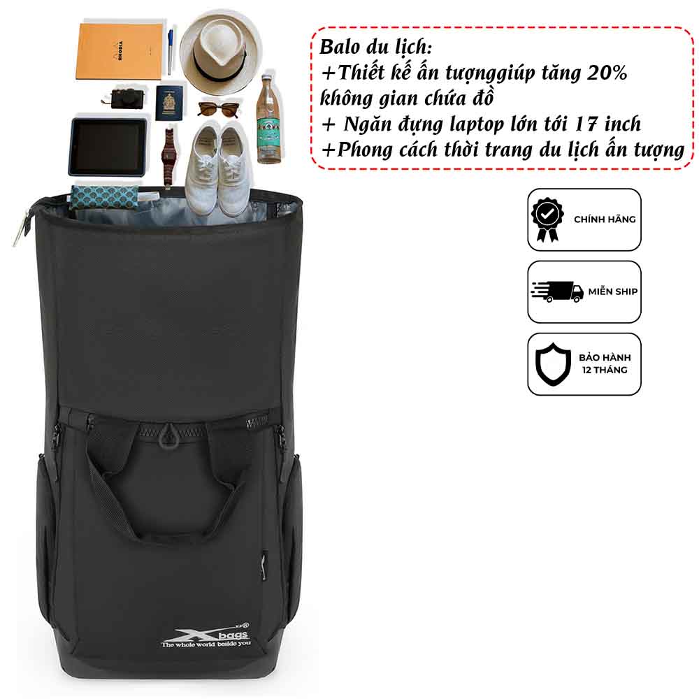 Balo du lịch Xbags Secret Xb 1201