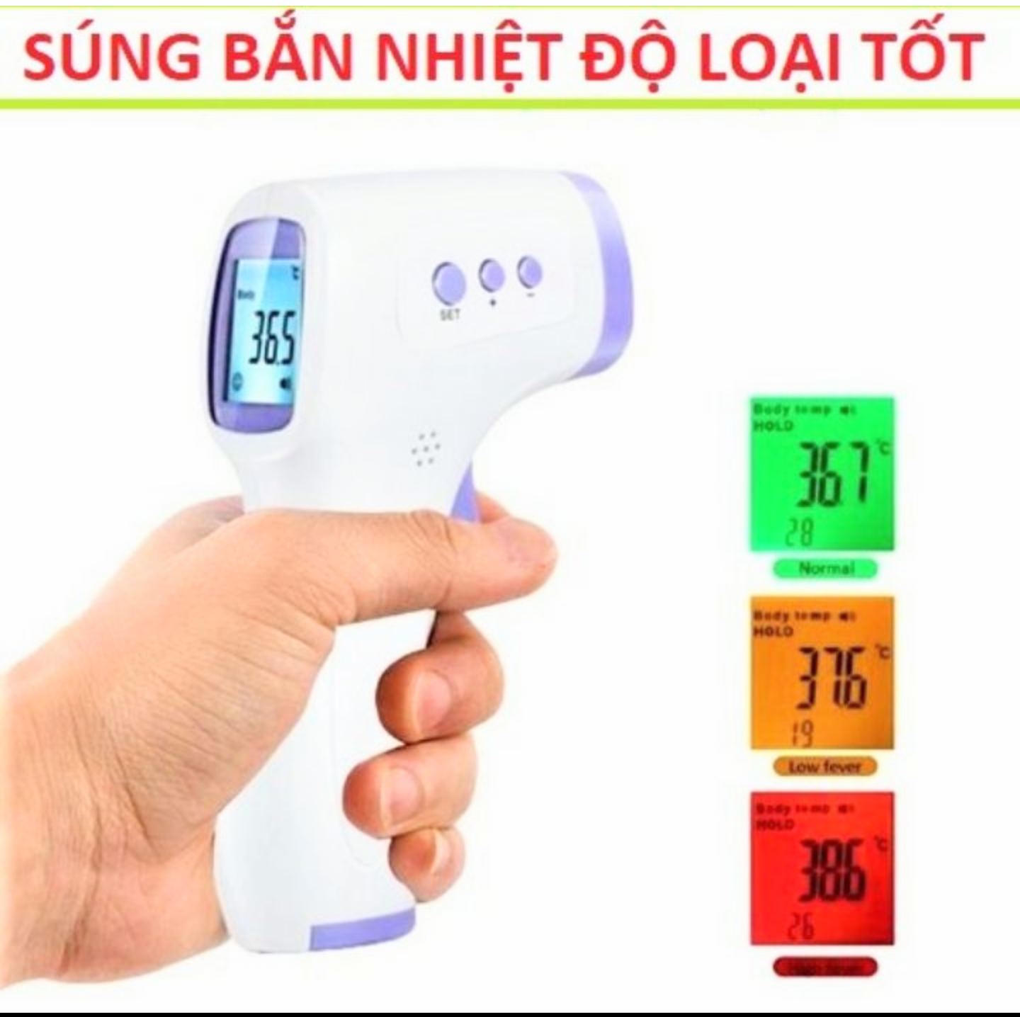 MÁY ĐO KIỂM TRA THÂN NHIỆT NHIỆT ĐỘ NHIỆT KẾ HỒNG NGOẠI LOẠI TỐT