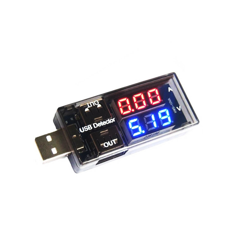 Thiết Bị Đo Dòng- Đo Áp Qua Cổng USB V2 3V-9V 3A