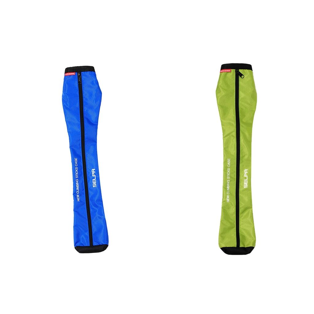 2pcs Waterproof Hiking Stick Trekking Walking Pole Storage Case