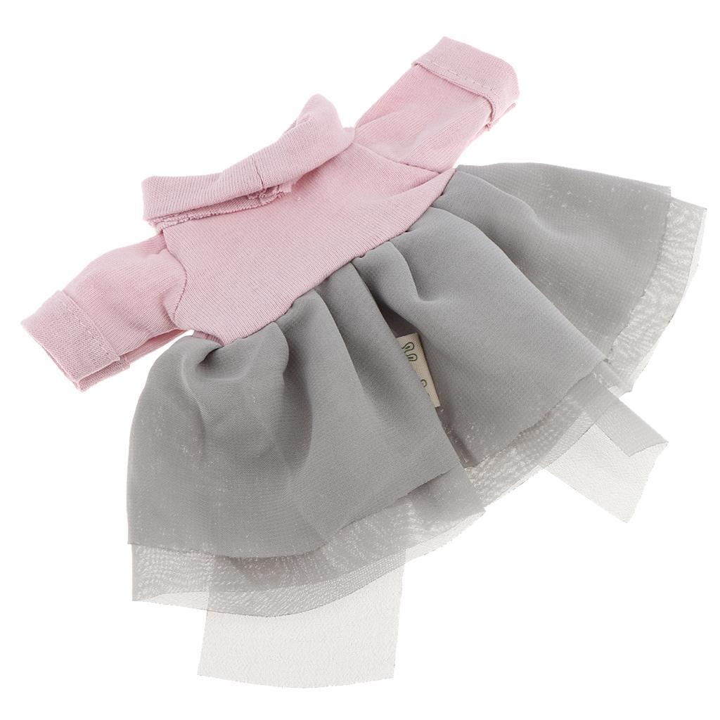 Toy Doll Dress with Bowknot, 1/6 BJD Doll Outfits,  Toy Dress up