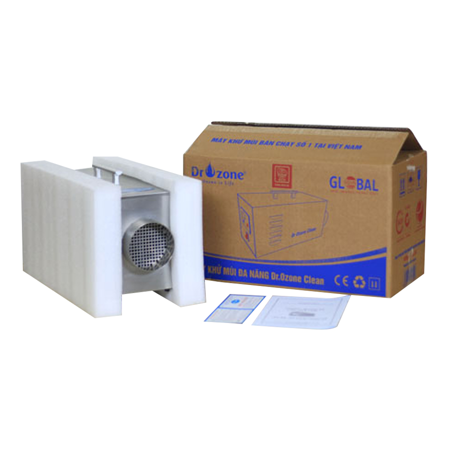 Máy khử mùi - khử trùng ozone đa năng 5g/h DrOzone Clean C5 - Hàng Chính Hãng