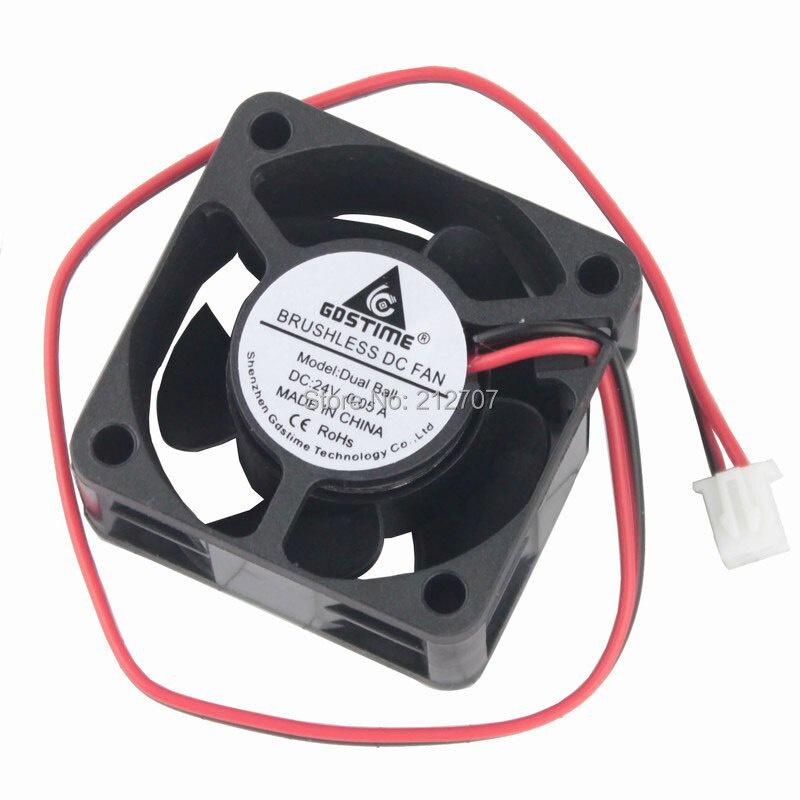 1 Quạt Tản Nhiệt Mini 40x40 X 20mm Dc 24v 2pin 40mm Cho Máy Tính
