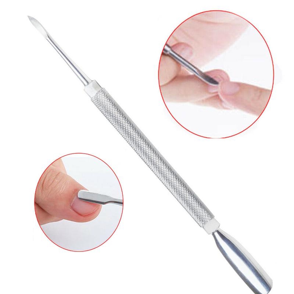 Đẩy Da Inox Đầu Nhọn Làm Nail, Làm Gọn Xung Quanh, Không Gây Xước Sâu Và Khó Chịu, Dễ Sử Dụng Và Thao Tác, Cầm Chắc Chắn Khi Dùng