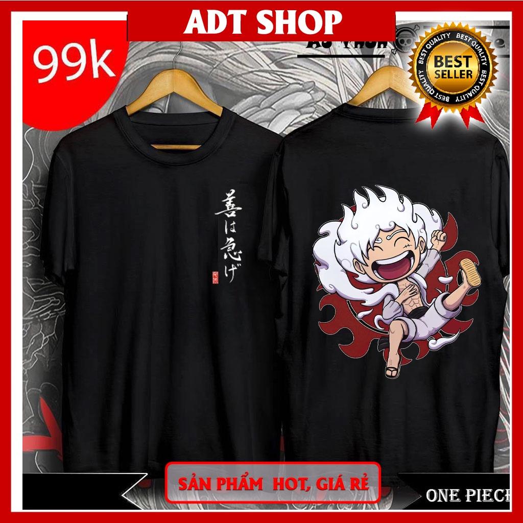 Áo thun One piece Luffy Gear 5 One Piece - Áo phông Đảo Hải Tặc in hình cực chất nhiều mẫu | ADTStore