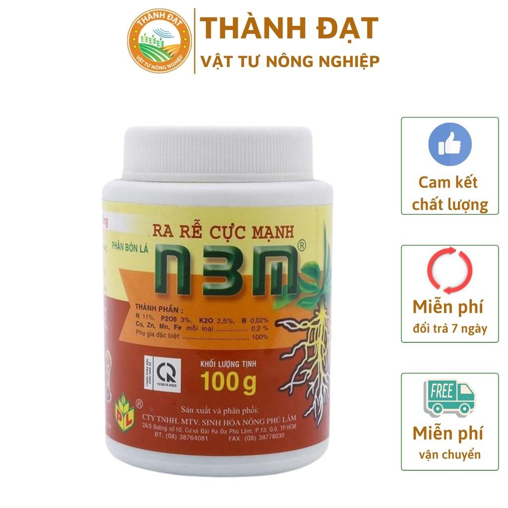 Phân bón lan, thuốc kích rễ cực mạnh N3M lọ 100gram