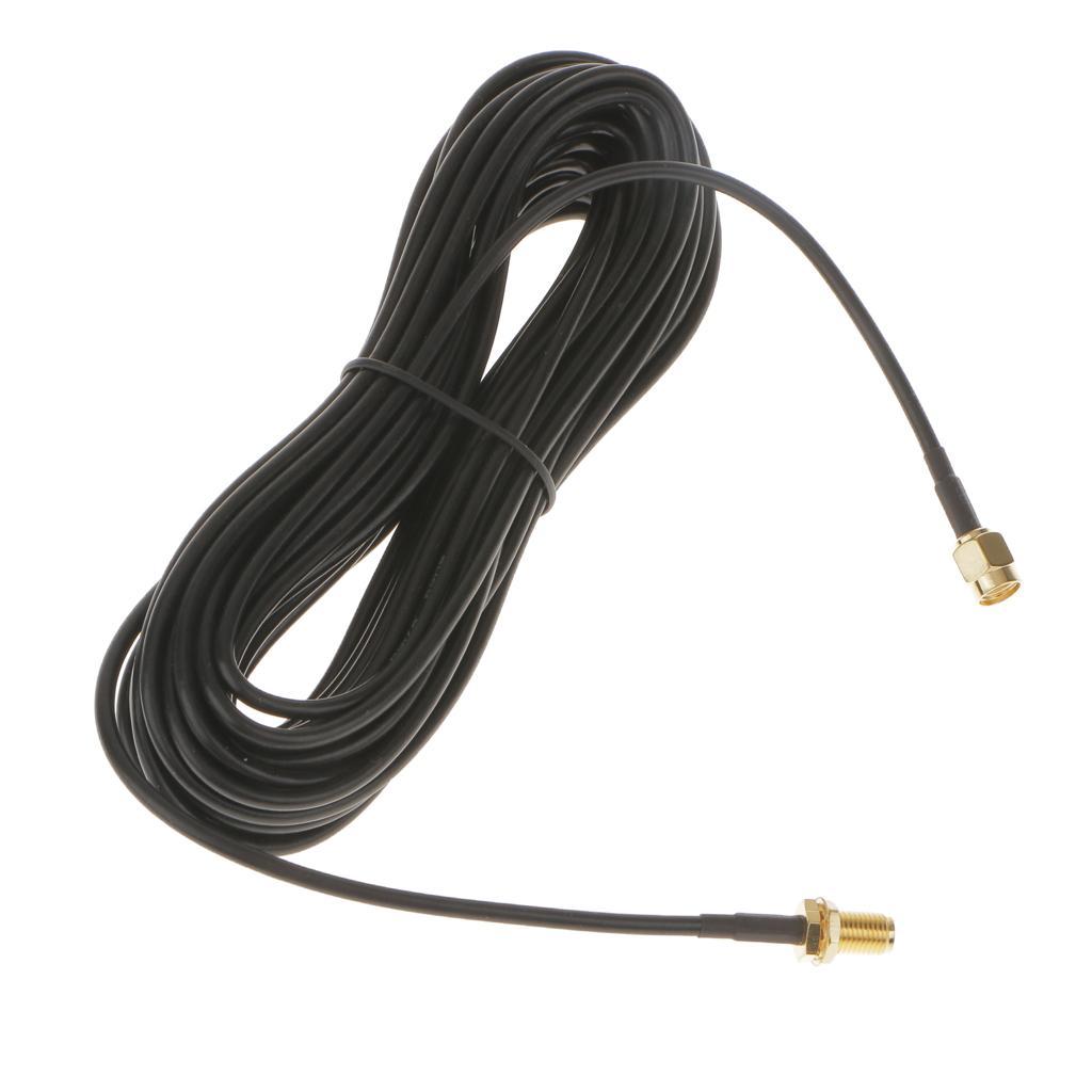 4G 25DBI Antenna SMA + 9M Extension Cable for RP-SMA Male / Female Antenna