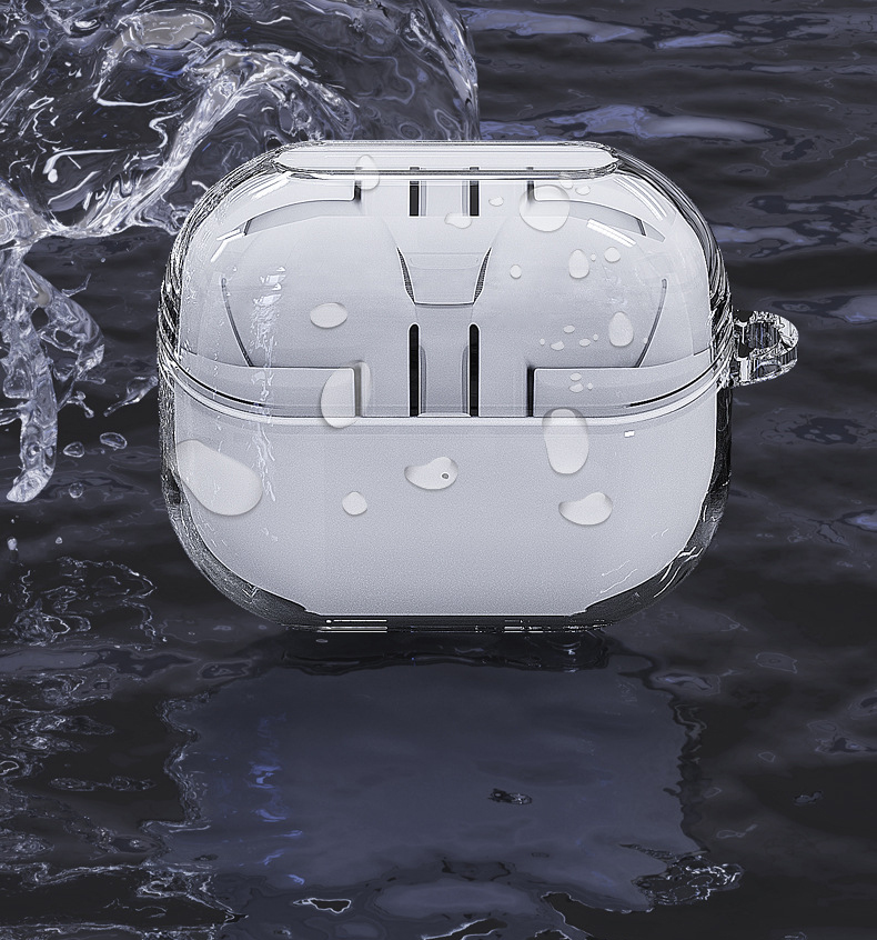 Bao Case Ốp Bảo vệ TPU Trong Suốt cho Samsung Galaxy Buds 3 / Buds 3 Pro - Hàng Chính Hãng