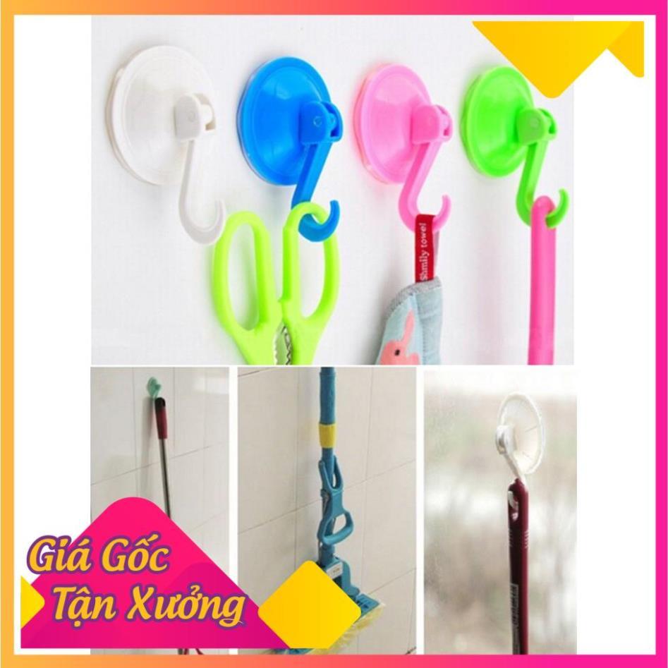Móc Hít Chân Không Hít Tường Có Móc Treo Nhiều Màu TP'S