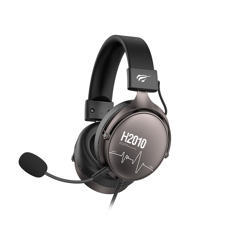 Tai Nghe Gaming Headphone HAVIT H2010D, Driver 50mm, Thiết Kế Khung Thép, Mic Khử Ồn- Hàng Chính Hãng