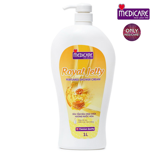 0124139 Sữa tắm ong chúa MEDiCARE Royal Jelly 1L