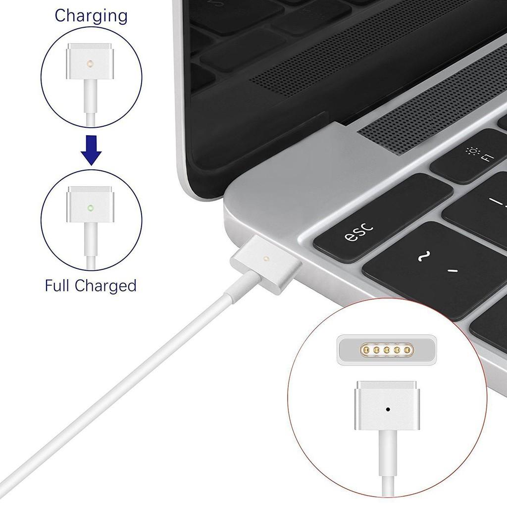 Sạc Dùng Cho Laptop Apple Macbook MagSafe2 45W - 2012 A1435,A1465,A1436,A1466,MD223,MD224,MD231,MD232,MD592 ( chân chữ T , T-tip )