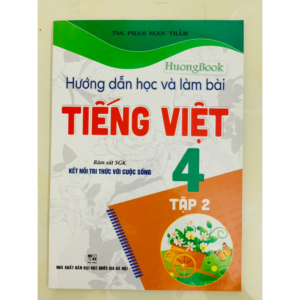 Sách - combo hướng dẫn học và làm bài tiếng việt 4 - tập 1 + 2