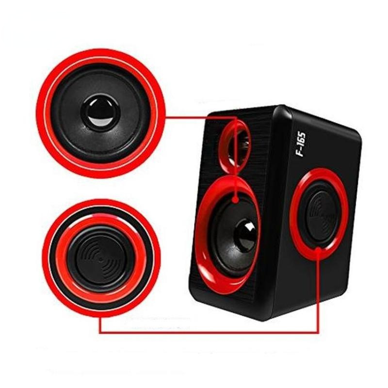 Loa đa phương tiện với loa siêu trầm âm bass usb có dây cung cấp cho PC/máy tính xách tay/màu điện thoại thông minh: màu xanh lam