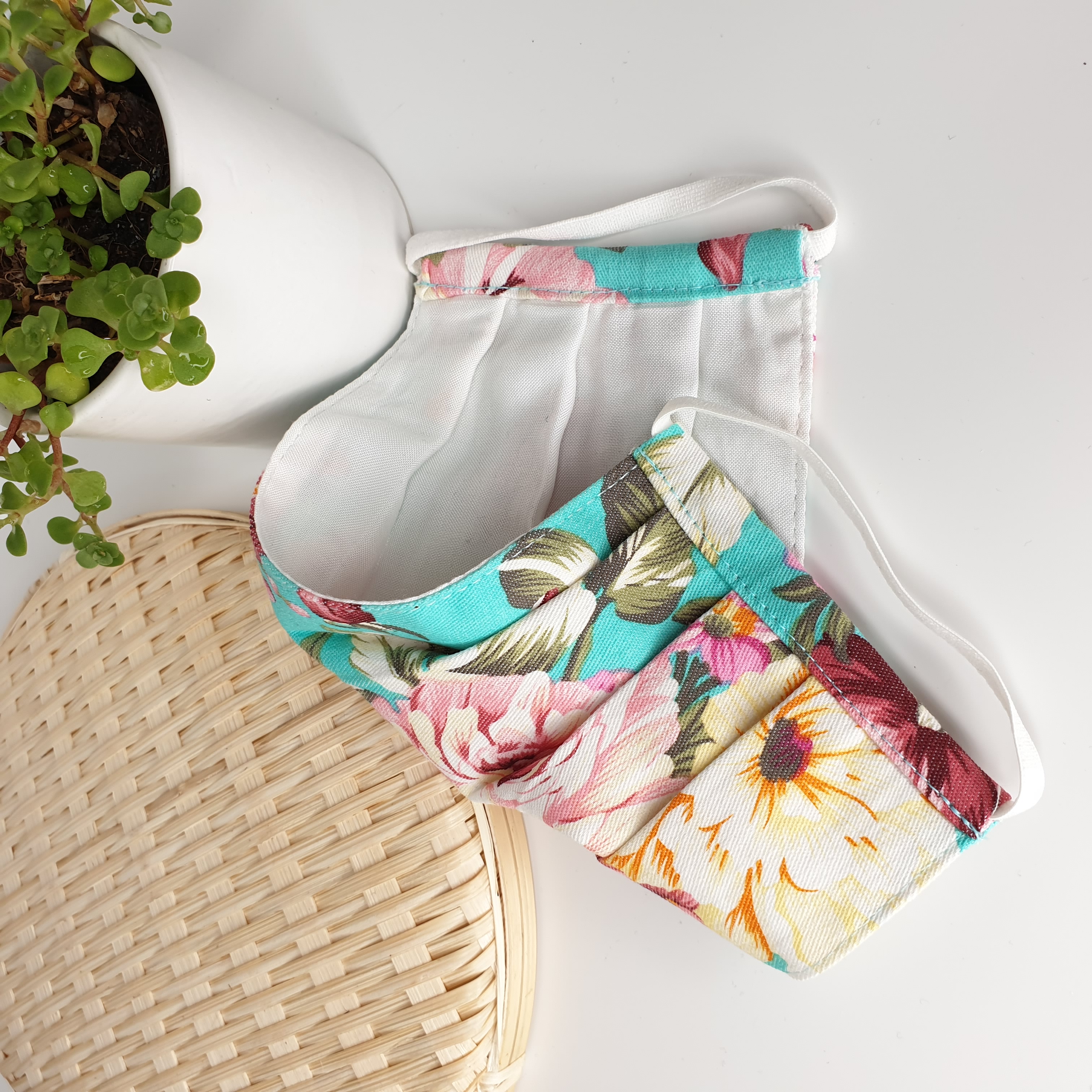 Khẩu trang Unisex họa tiết hoa US23