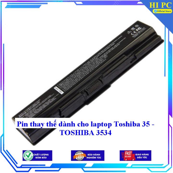 Pin thay thế dành cho laptop Toshiba 35 3534 - Hàng Nhập Khẩu