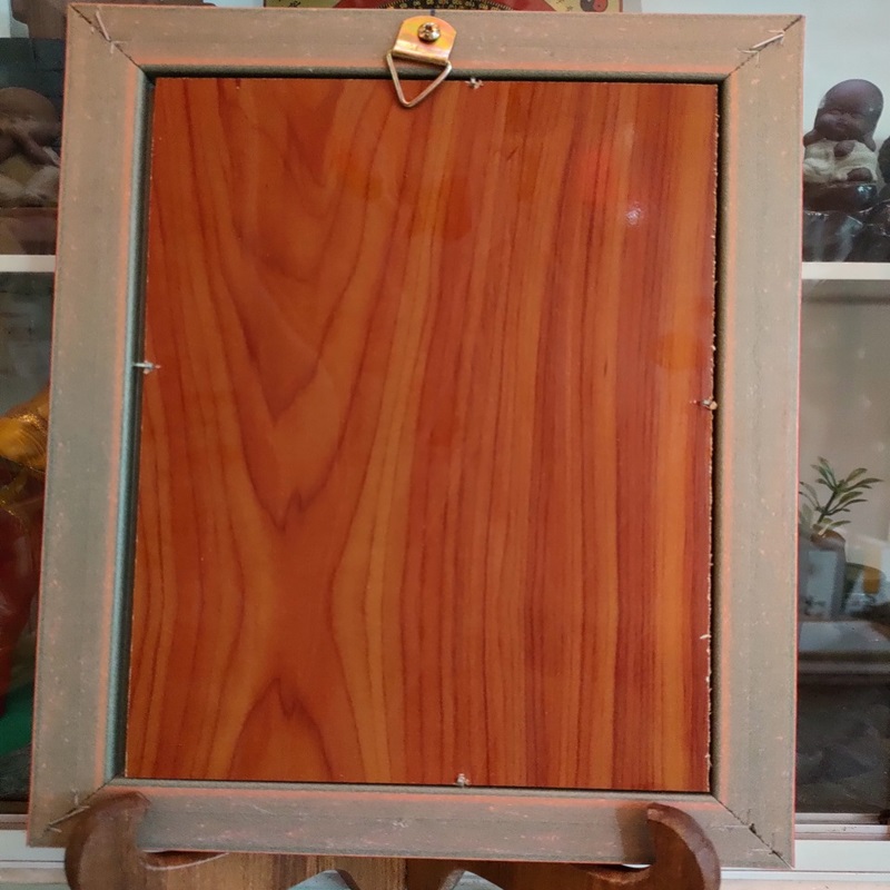 Bài vị CẬU TÀI CẬU QUÝ khung đỏ 21cm*28cm - thờ cúng.