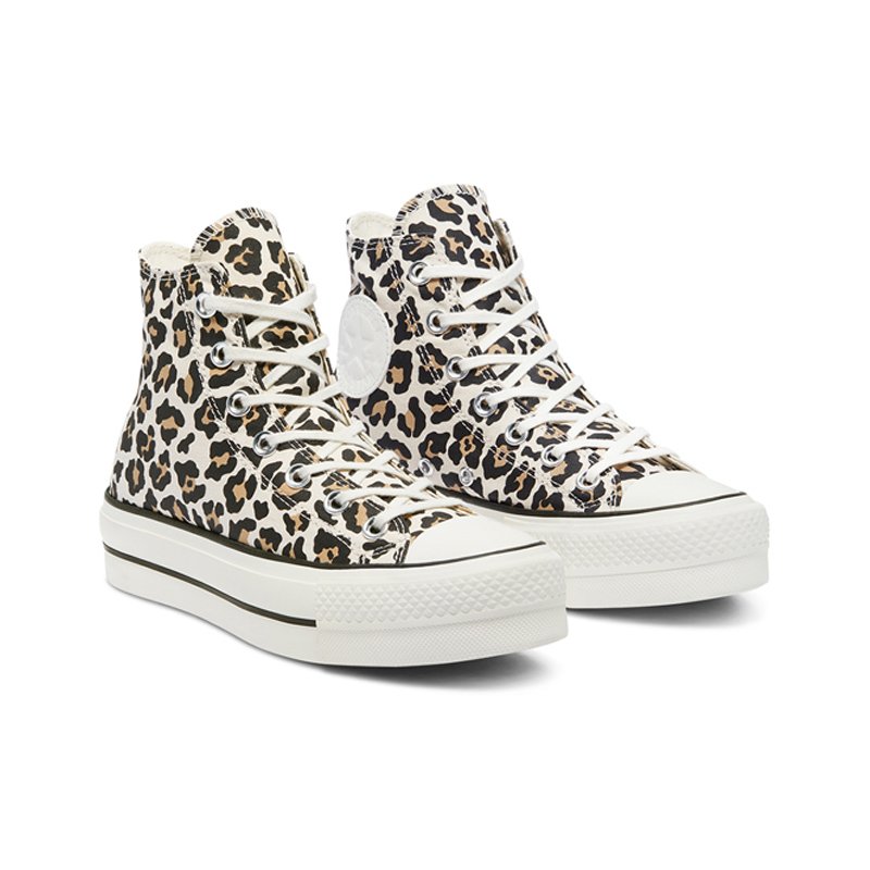 Giày Converse Chuck Taylor All Star Leopard Print Lift Hi Top 570915C