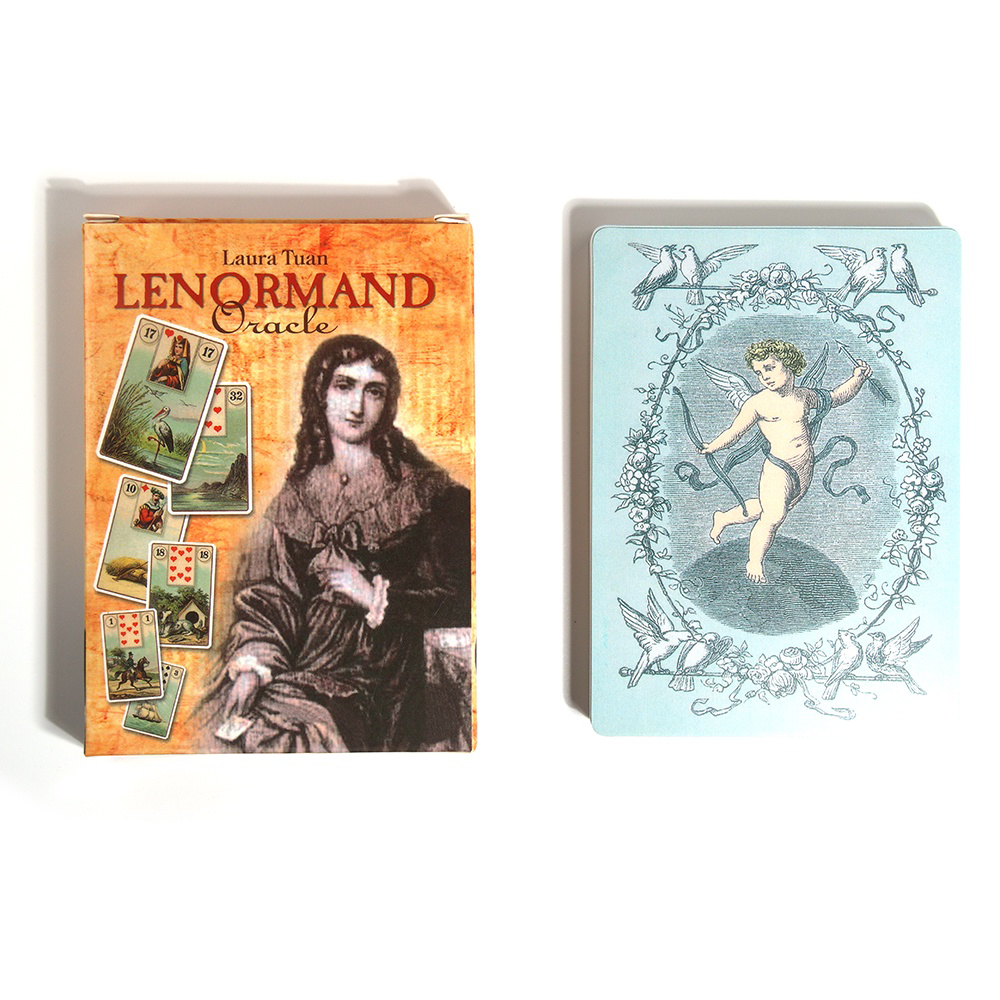 Bộ Bài Laura Tuan Lenormand Oracle Tặng Đá Thanh Tẩy