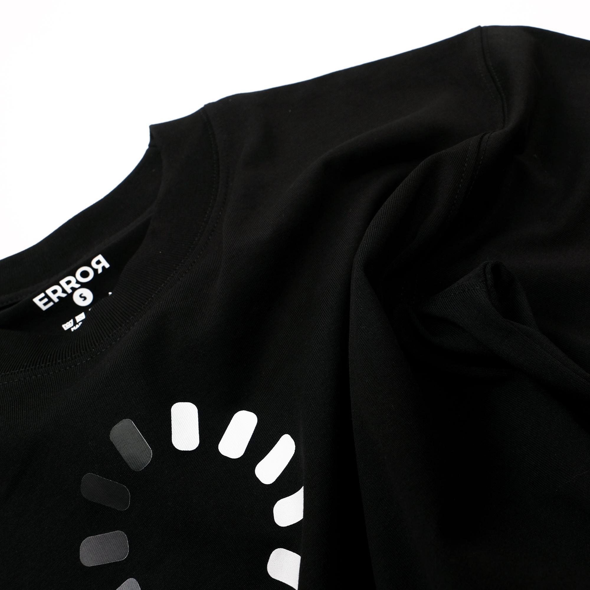 Áo Phông Oversize Nam Nữ Still Loading Local Brand Error Cotton 100% Basic Màu Đen Vải Mát Không Co Rút Sau Giặt