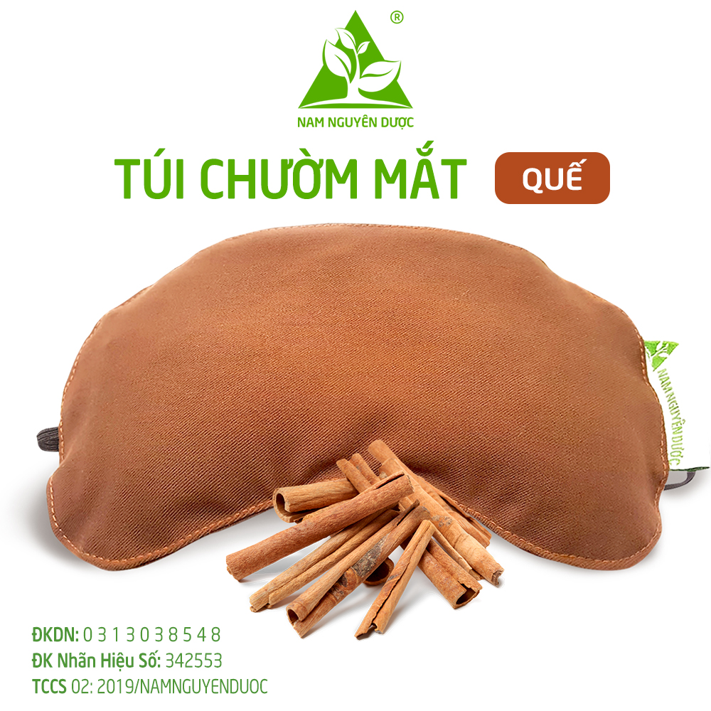 Túi Chườm Mắt Thảo Dược QUẾ (Không hộp) - Nam Nguyên Dược