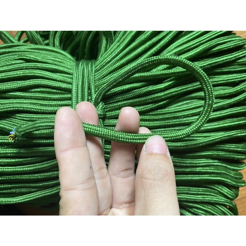 10 mét dây dù tròn bền chắc dùng chằng hàng, cắm trại, buộc đồ siêu chắc chắn