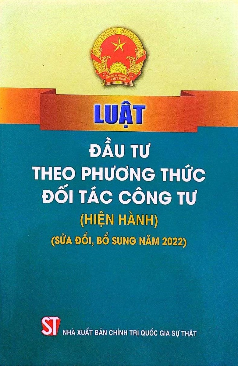 Luật đầu tư theo phương thức đối tác công tư