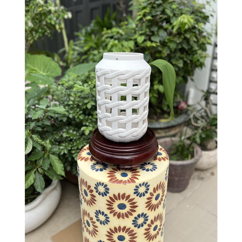 BÌNH HOA TRANG TRÍ DECOR GỐM SỨ XUẤT KHẨU DÙNG CẤM HOA TRANG TRÍ