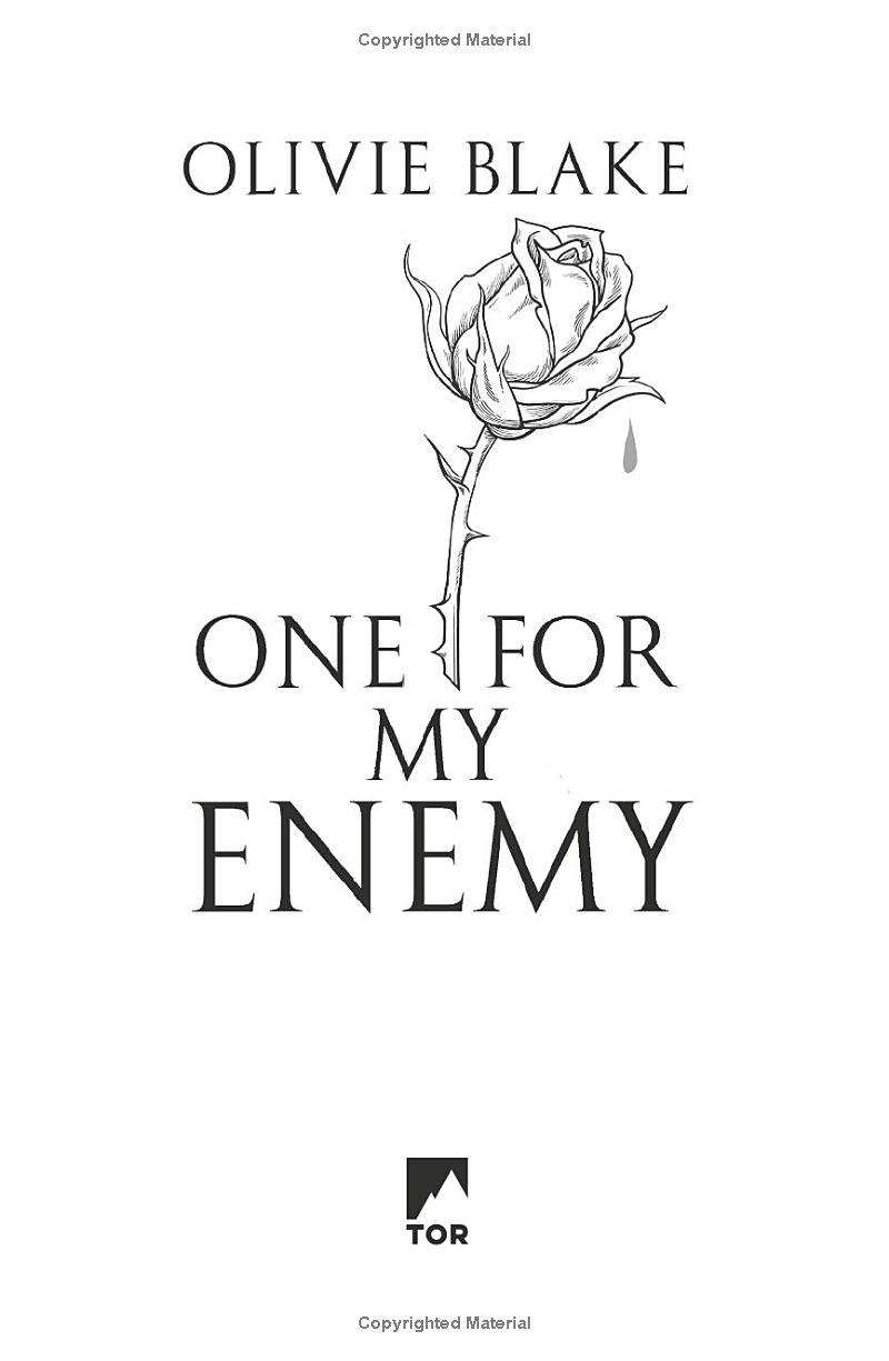 Sách ngoại văn: One For My Enemy - Blake Olivie