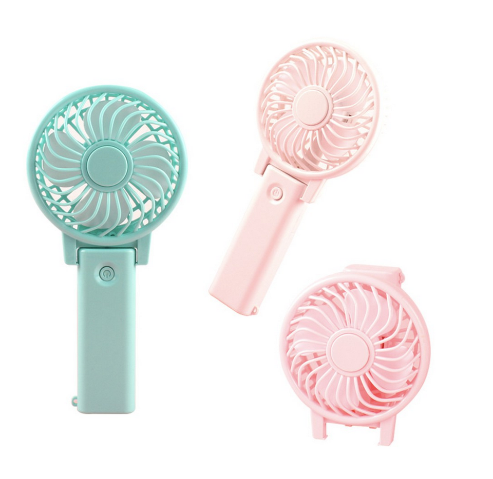 Quạt mini cầm tay chạy pin siêu bền đẹp độc đáo - Đồ chơi, đồ trang trí cho bé